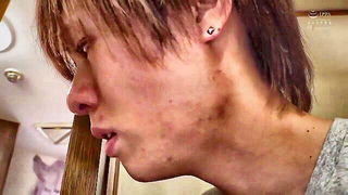 Asian stepmom towel tease sex video, cowgirl tag