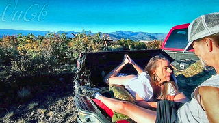 Ginger B mature truck pose sex video, cowgirl tag