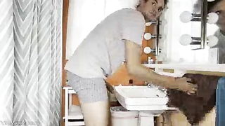 Mature babysitter patio tease sex tube video