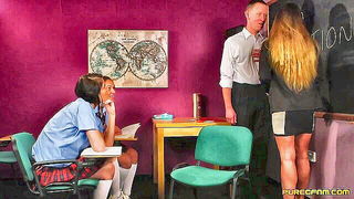Cathy Heaven schoolgirl classroom tease sex tube video