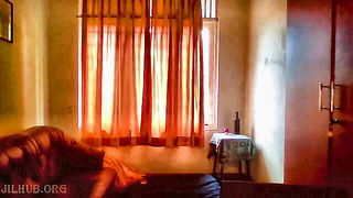 Indian maid short skirt tease mature porn video