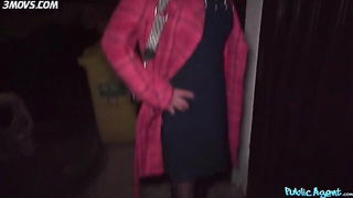Still from Busty blonde MILF creampie, older woman sex video