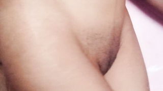 Still from Indian desi wife hairy pussy, older woman sex video