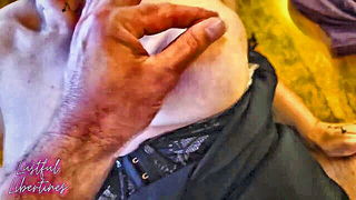 Jealous stepmom fucked on table fuck tube scene