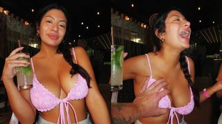 Brunette stepsister blowjob at bar xxx movie preview
