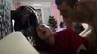 Amateur couple sex on bed mom porn scene